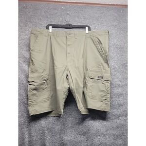 Mens‎ Wrangler Cargo Shorts 48 Olive Green